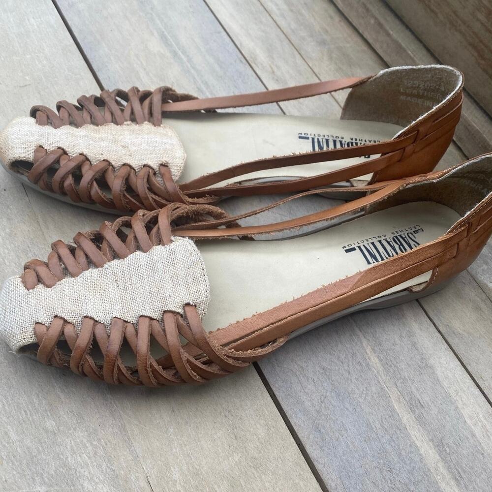 Sabatini Women Leather sandals size 10